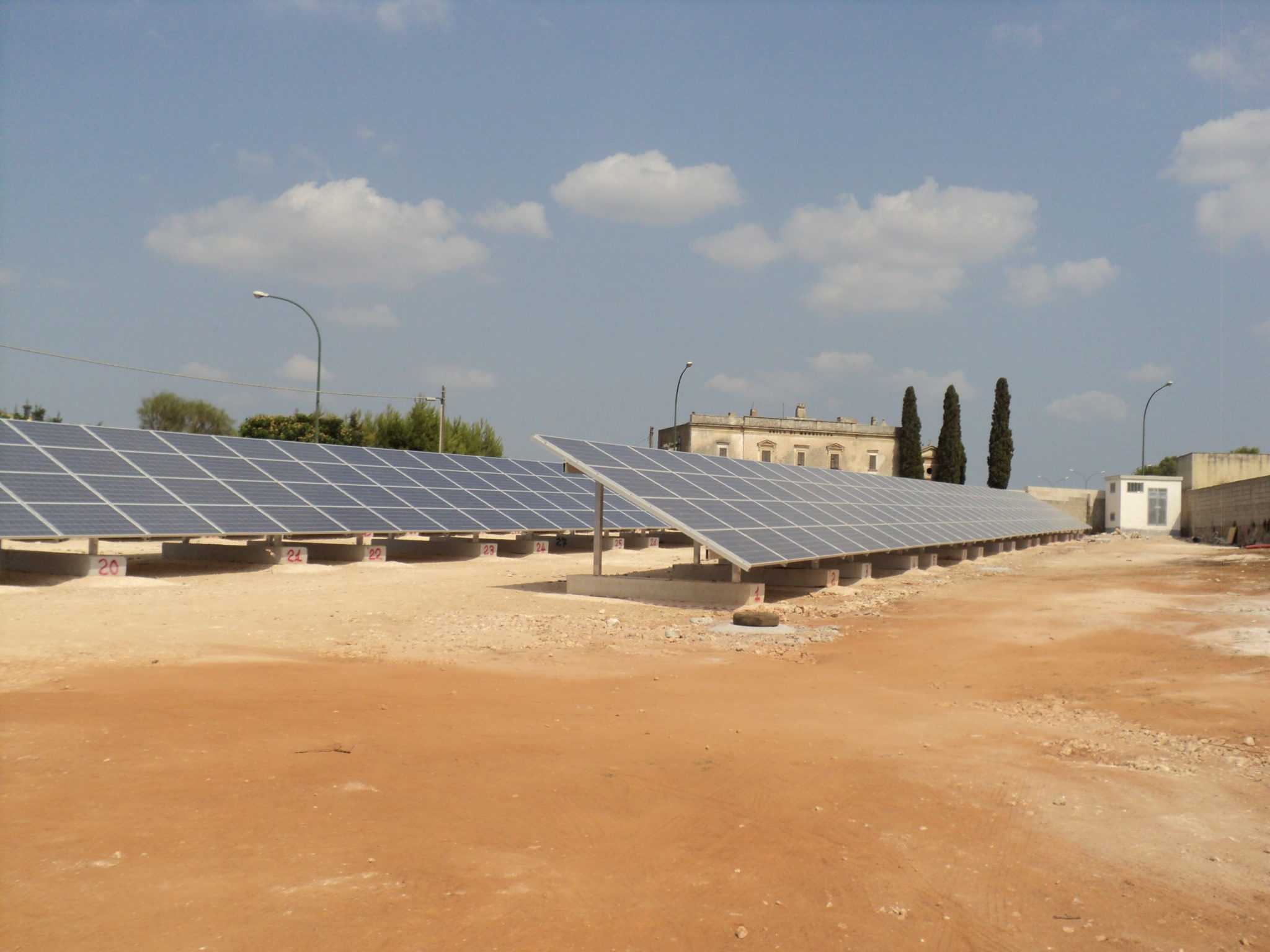 Impianto fotovoltaico 100 kWp Ruffano
