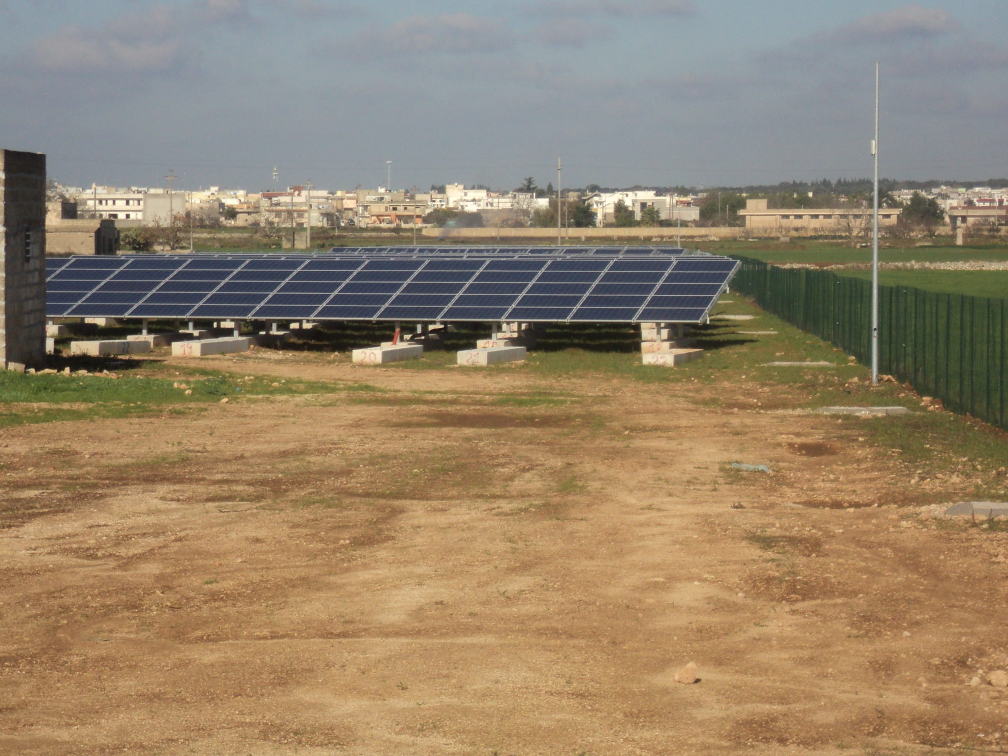 Lecce impianto fotovoltaico
