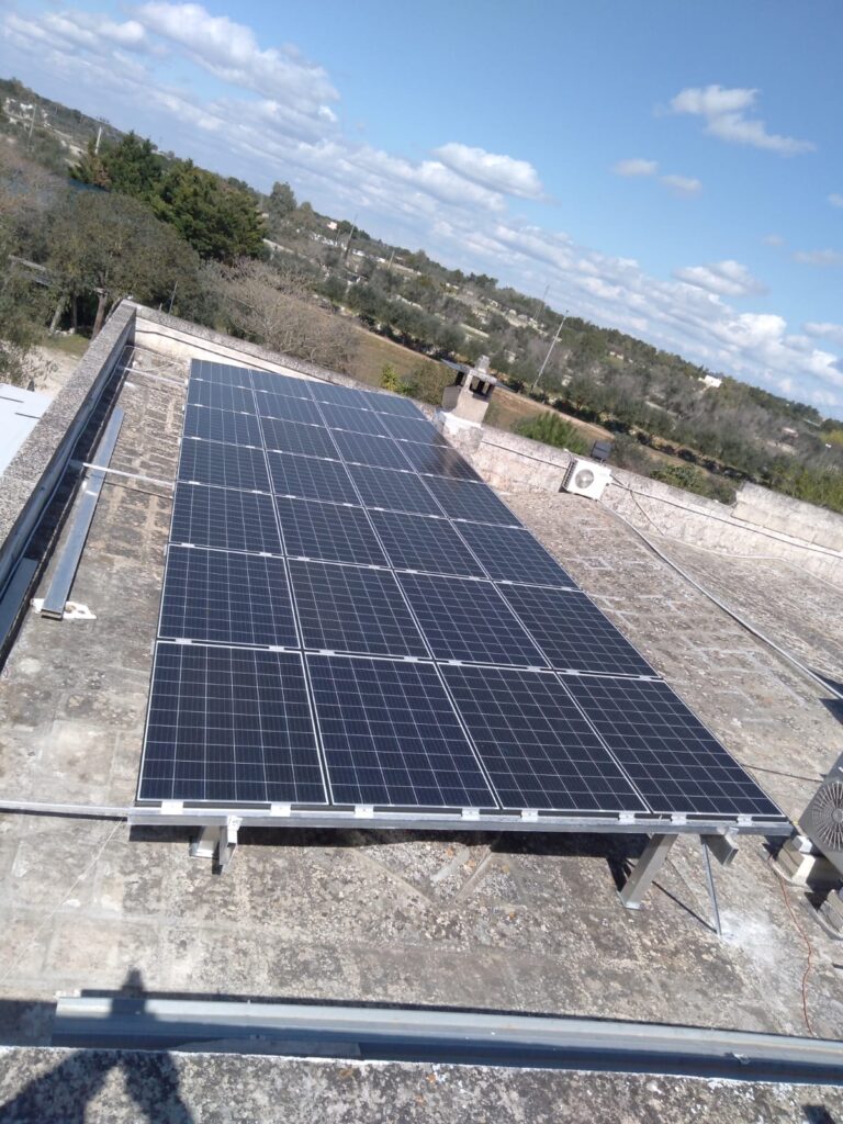 impianto fotovoltaico Muro Leccese 20 kW